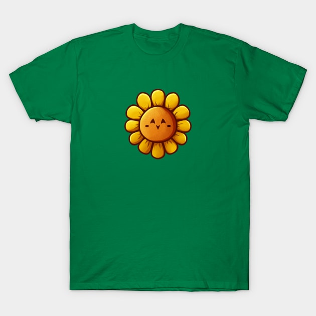 Cute Sunflower T-Shirt by vanyroz